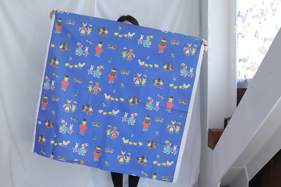 １ｍで作れる入園入学グッズ４点キットの余り布でこんなの作れるよ！ nunocoto